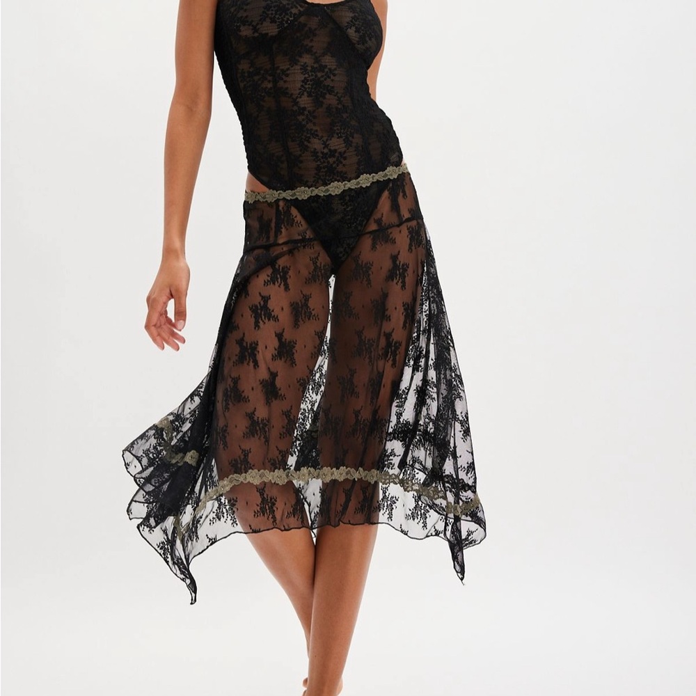 Free People Lady Luc half slip skirt